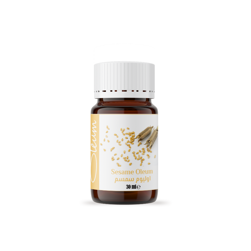 Oleum Sesame Carrier Oil - 100% Pure and Unrefined - Nutrient-Packed Oil for Skin and Hair Care, Rich in Vitamin E and Linoleic Acid