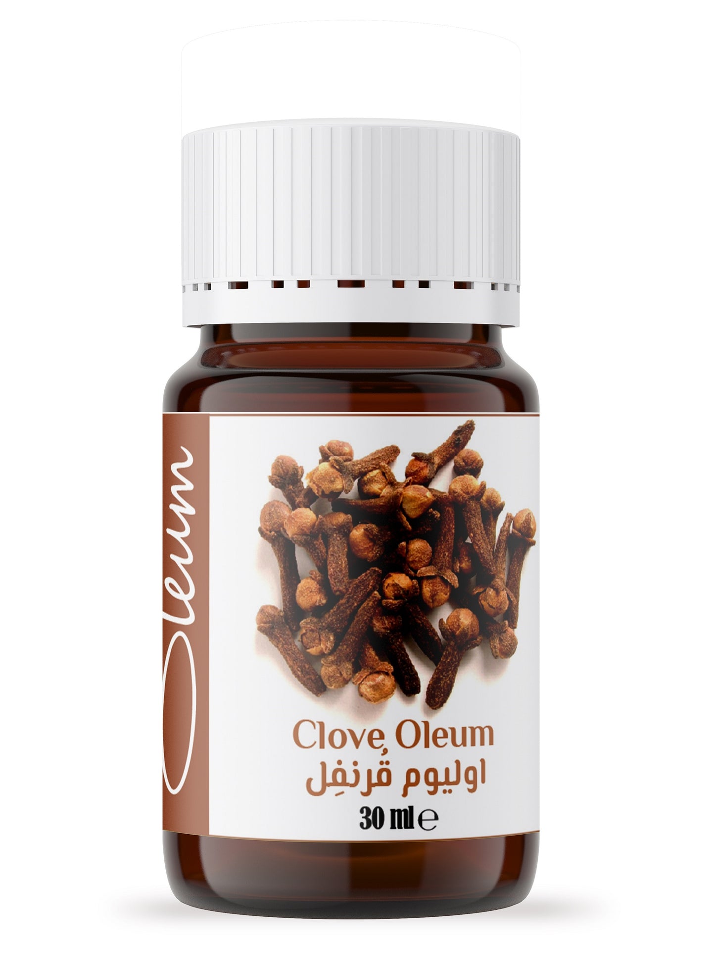 اوليوم زيت القرنفل الأساسي 30 مل - نقي 100% وغير مكرر - زيت علاجي بفوائد فريدة، غني باليوجينول