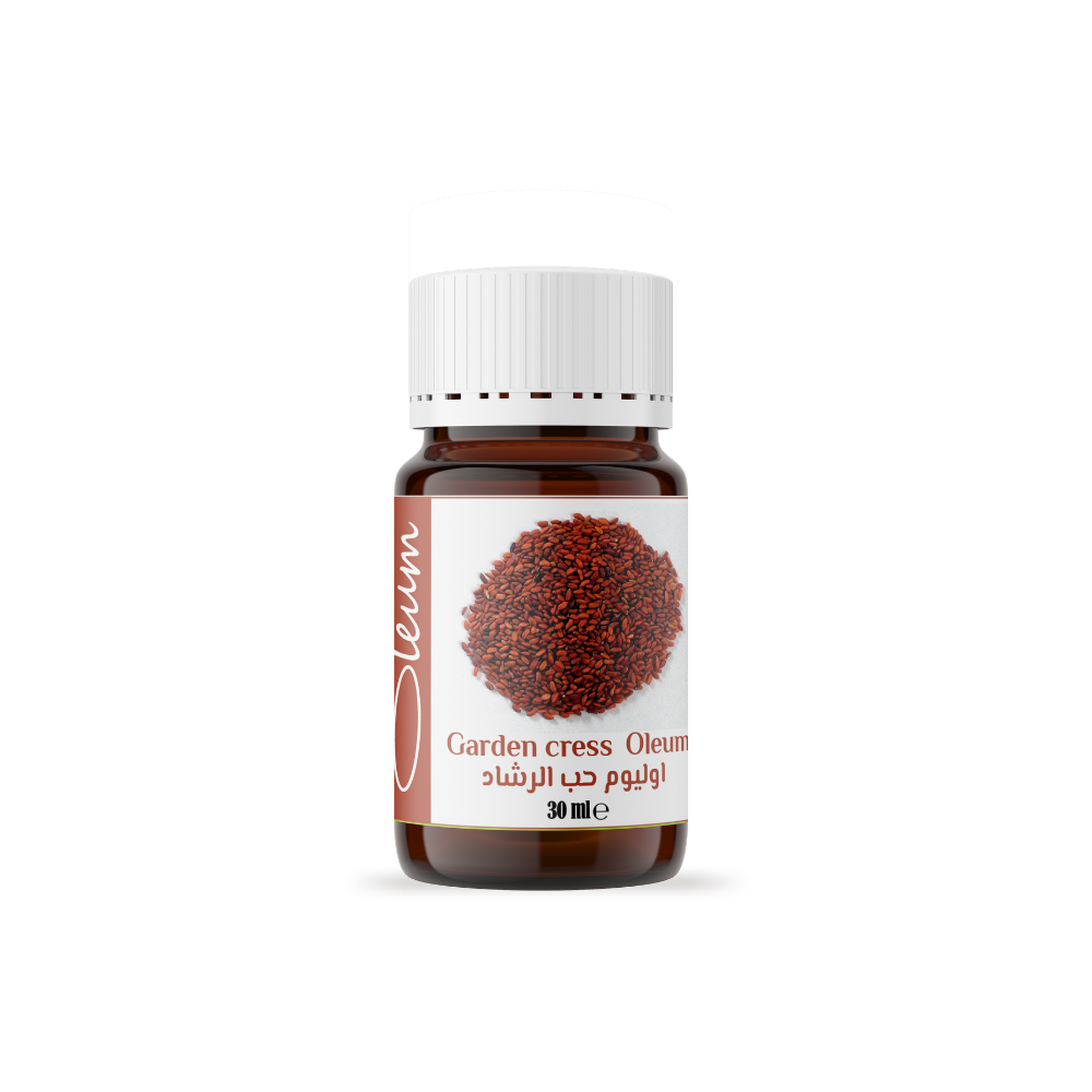 Oleum Garden Cress Oil - Stone-Milled and Nutrient-Rich Oil for Hair, Skin, and Overall Well-being