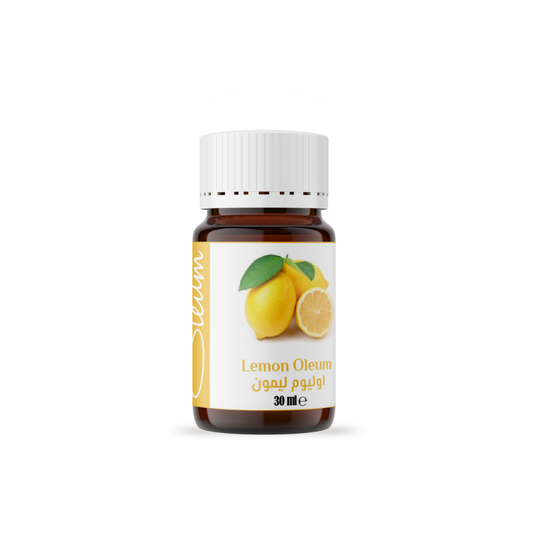 Oleum Lemon Oil 100% Pure for Cosmetics - Natural, Unrefined - Cleansing, Brightening, and Refreshing