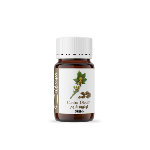 Oleum Castor Oil - Stone-Milled, Pure and Nourishing Oil for Hair, Skin, and Eyelashes