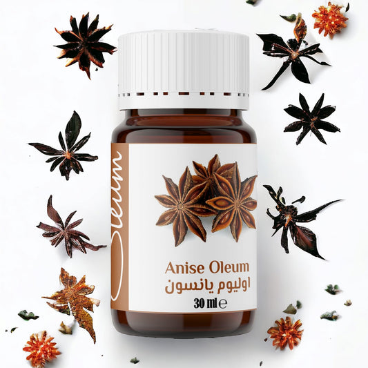 Oleum Anise Oil - 100% Pure Essential Oil for Cosmetics and Aromatherapy - Natural, Steam Distilled, and Calming