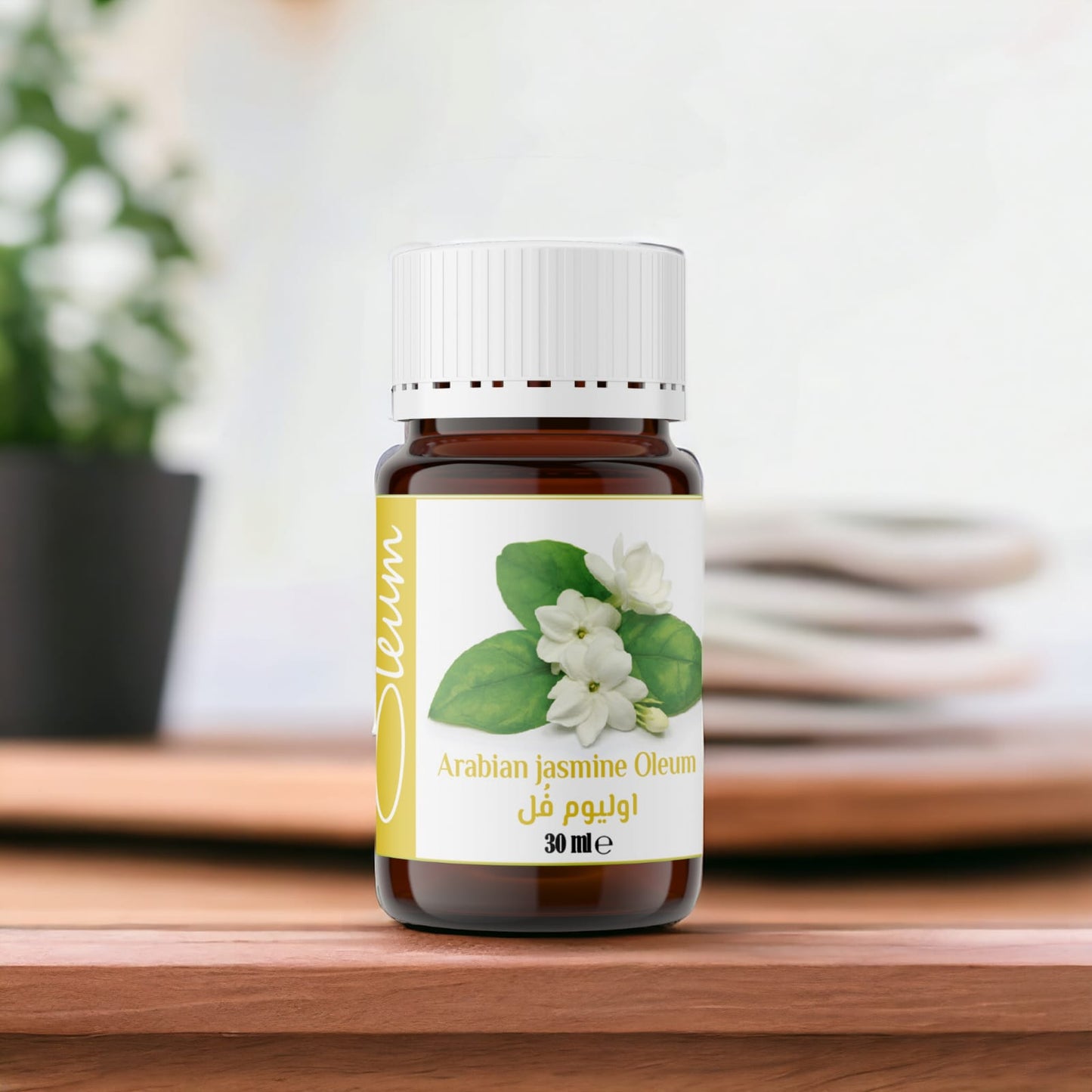 Oleum Arabian Jasmine Oil - 100% Pure and Premium Quality Essential Oil for Aromatherapy and Skincare