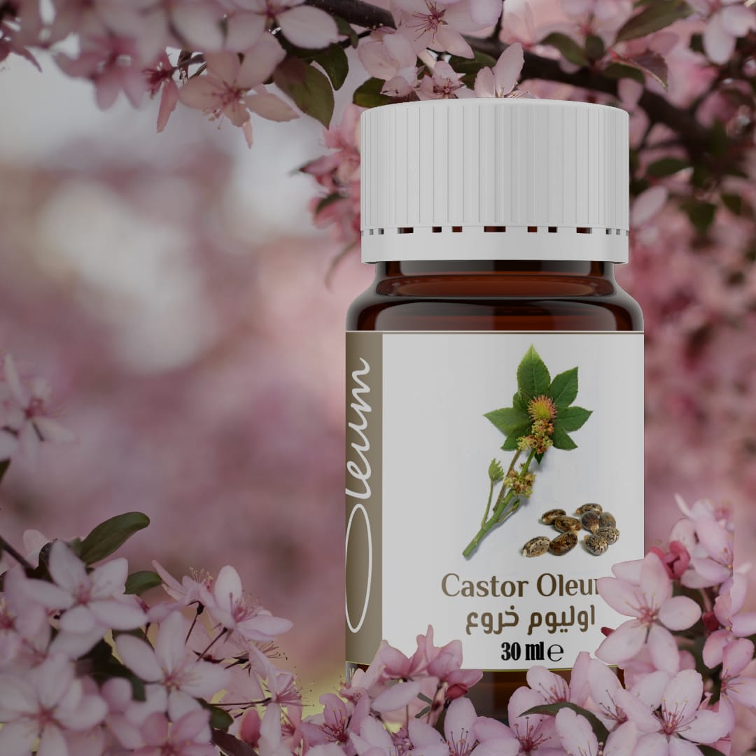 Oleum Castor Oil - Stone-Milled, Pure and Nourishing Oil for Hair, Skin, and Eyelashes