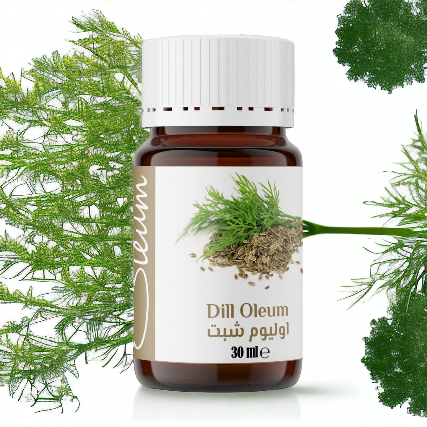 Oleum Dill Oil  100% Pure Essential Oil for Cosmetics - Natural, Steam Distilled, and Unrefined - Skin Nourishing and Soothing