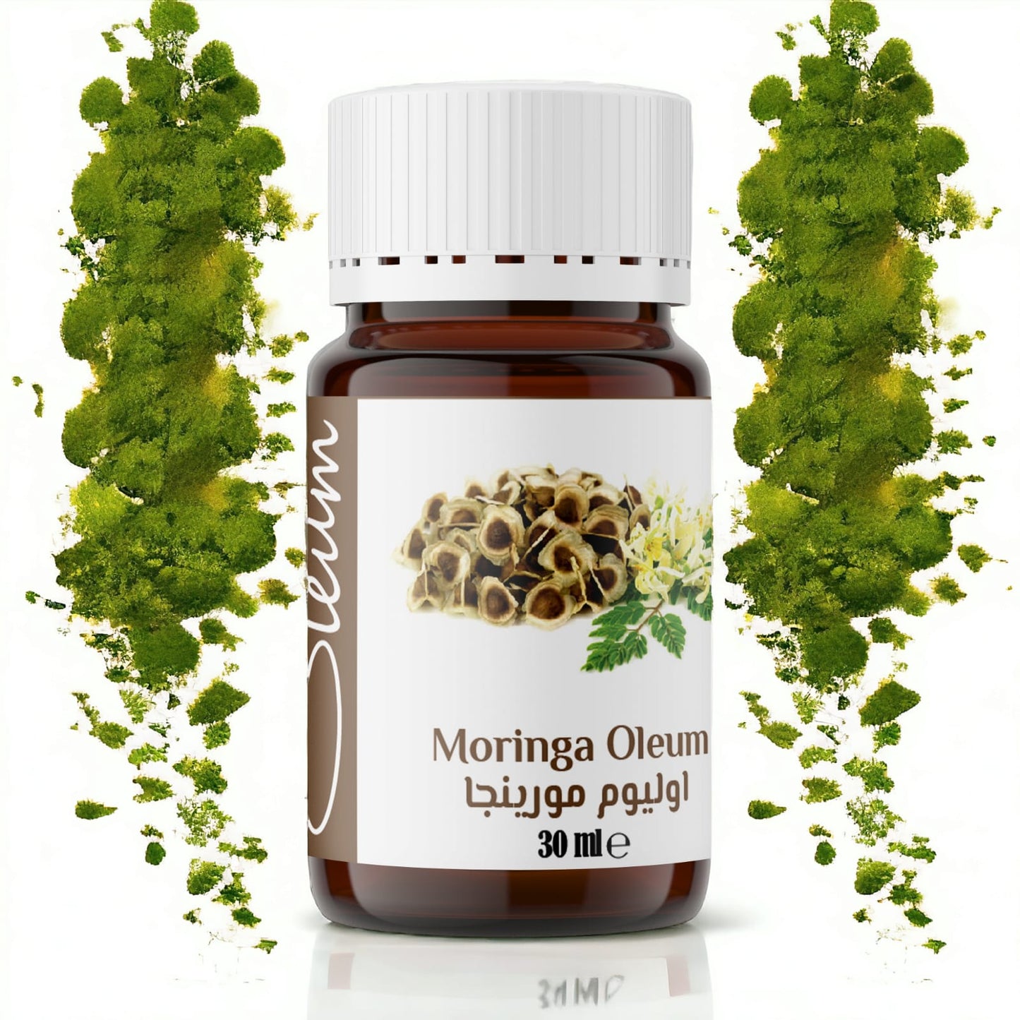 Oleum Moringa Oil -100% Pure carrier oil for Skin and Hair - Natural, and Unrefined - Moisturizing and Nourishing