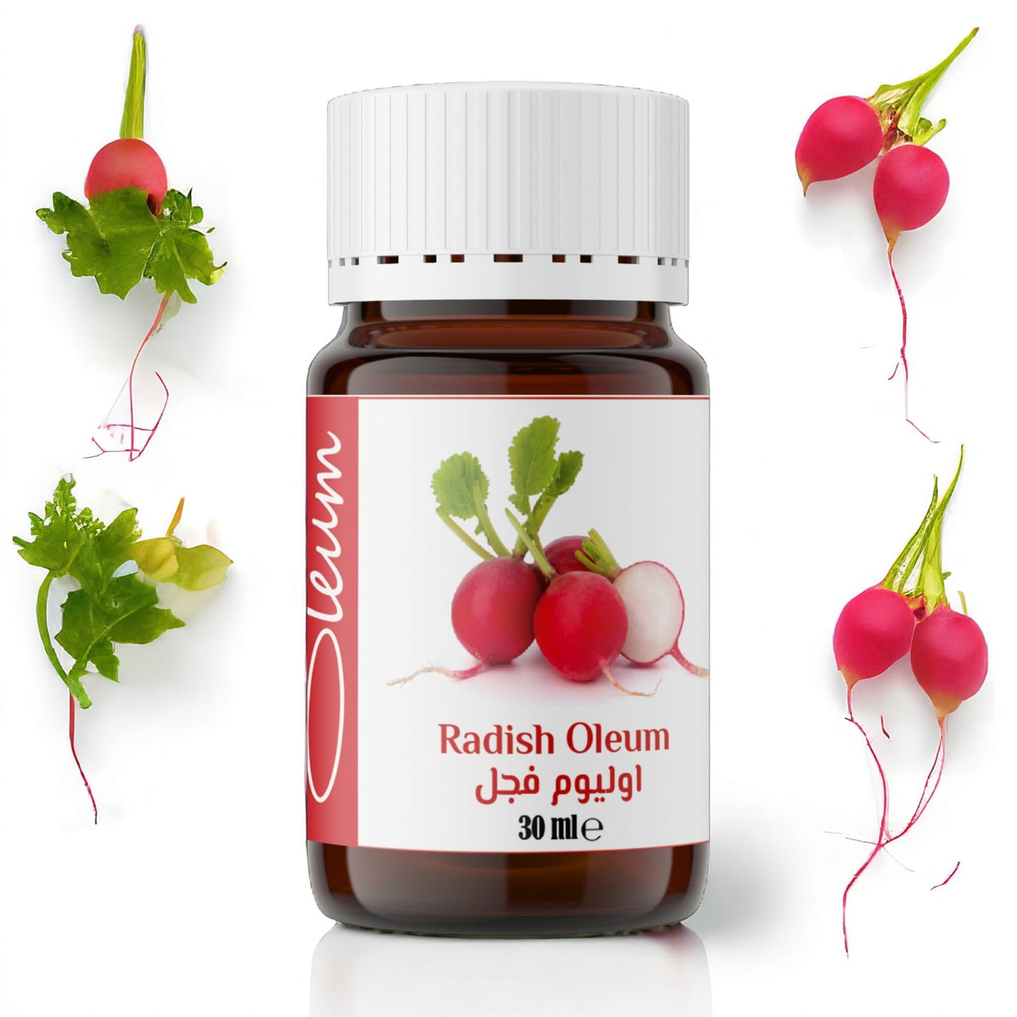 Oleum Radish Oil - 100% Pure Carrier Oil for Skin, Hair, and Nail Care