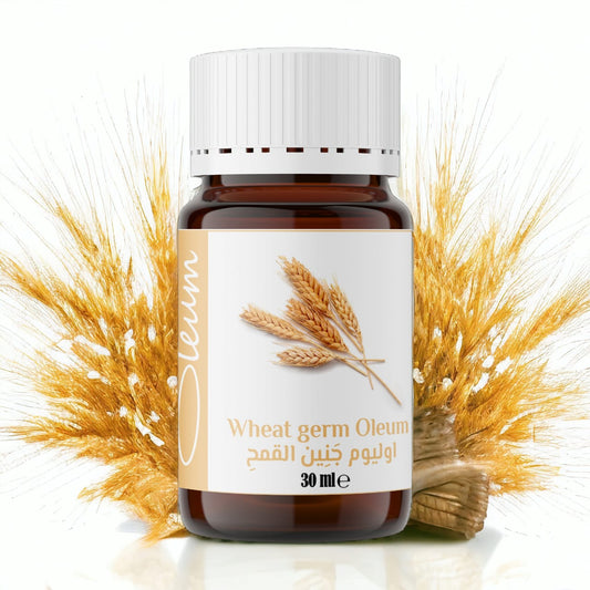 Oleum Wheat Germ Oil - 100% Pure and Natural Carrier Oil for Skin and Hair, improve the appearance of fine lines and wrinkles.