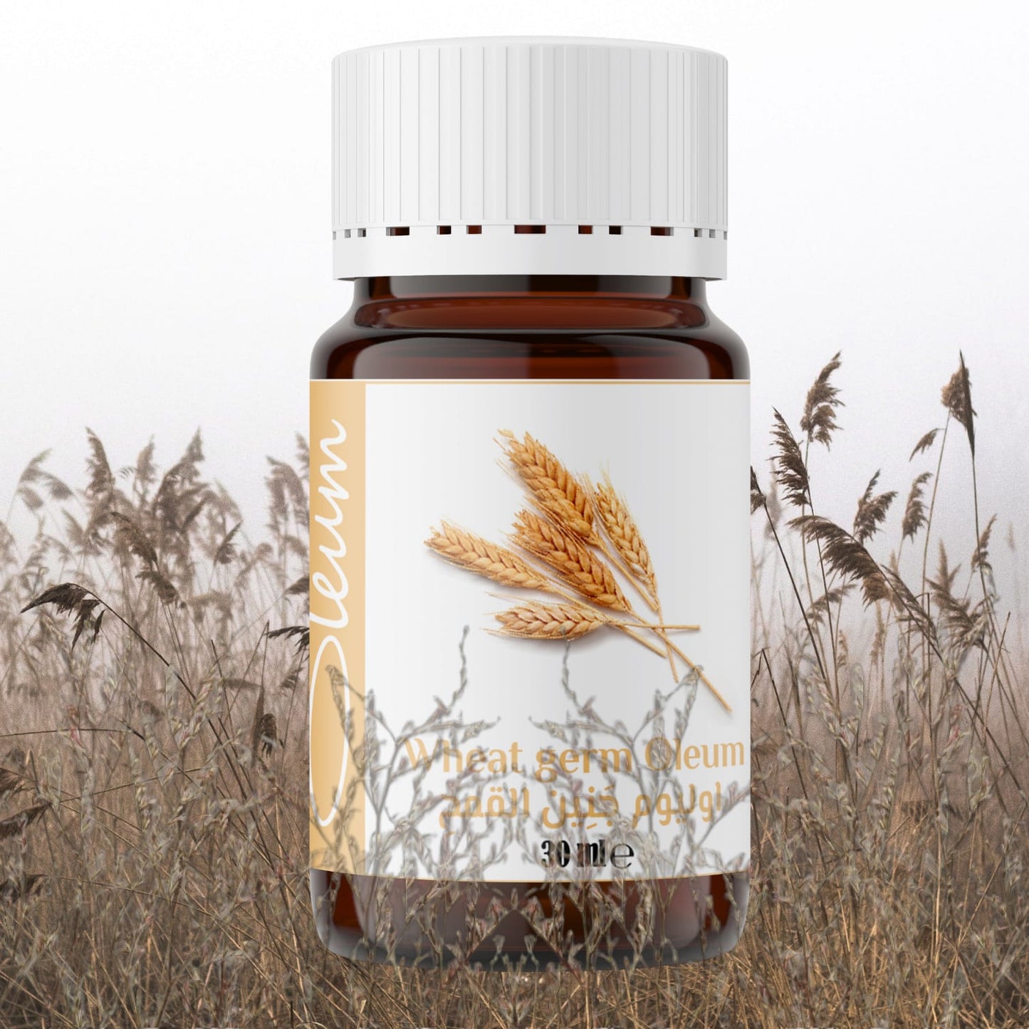 Oleum Wheat Germ Oil - 100% Pure and Natural Carrier Oil for Skin and Hair, improve the appearance of fine lines and wrinkles.