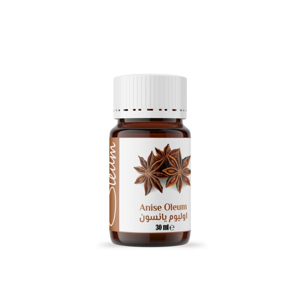 Oleum Anise Oil - 100% Pure Essential Oil for Cosmetics and Aromatherapy - Natural, Steam Distilled, and Calming