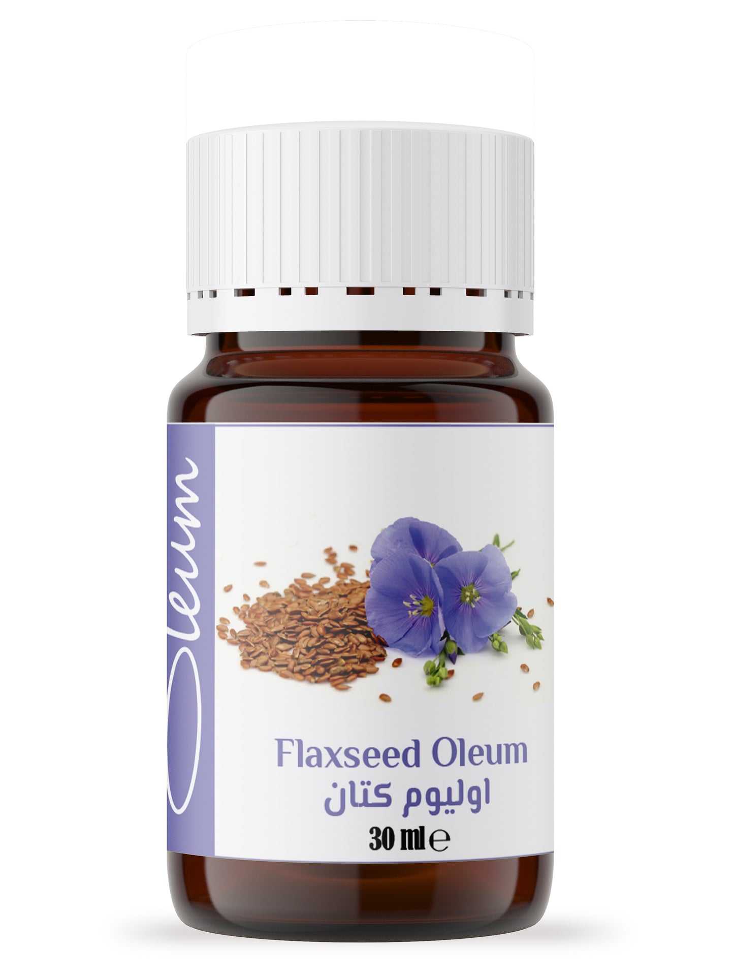 Oleum Flaxseed Oil - 100% Pure and Stone-Milled Carrier Oil for Skin and Hair