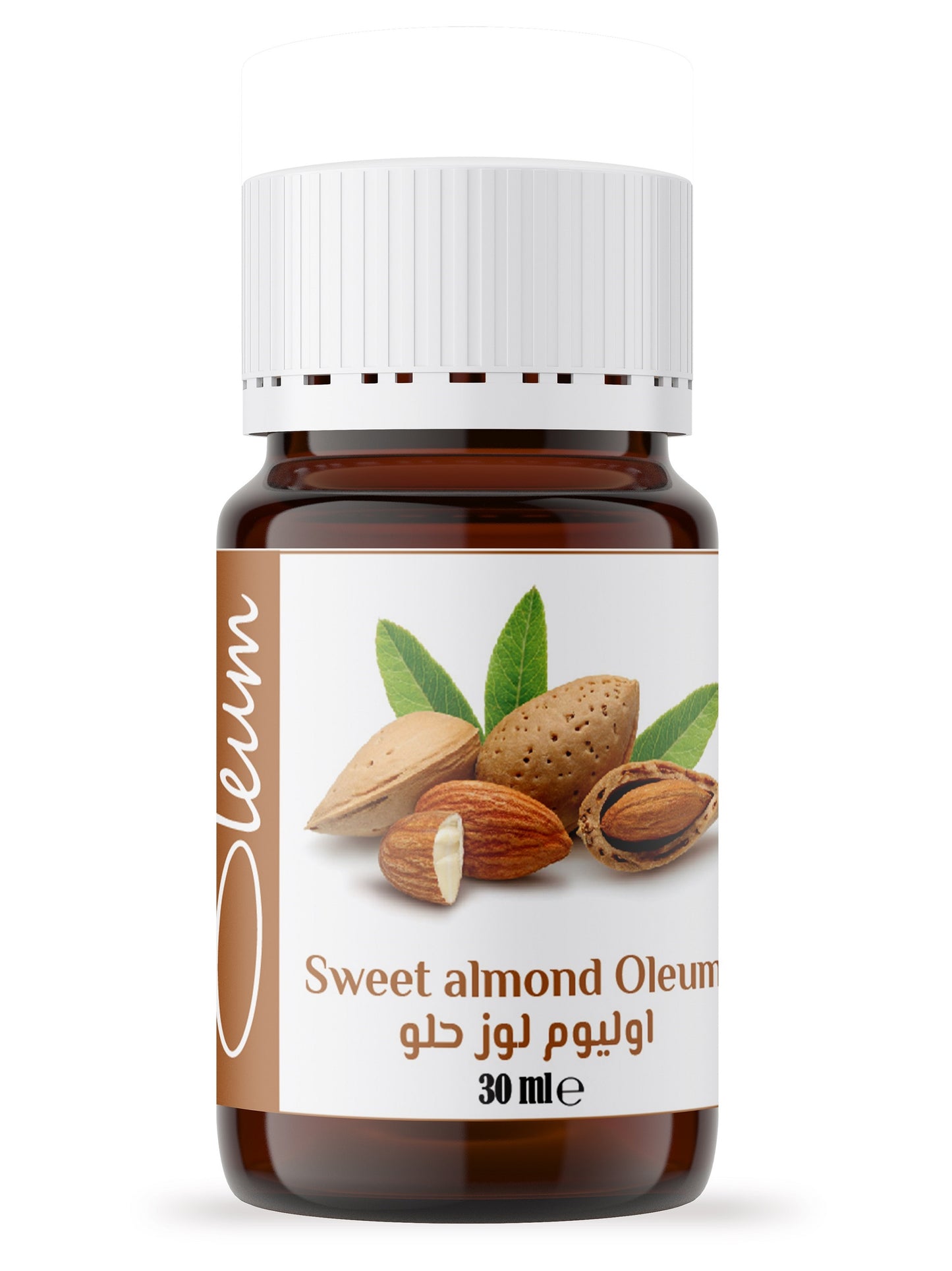 Oleum Sweet Almond Carrier Oil - 100% Pure and Unrefined - Nourishing Oil for Skin and Hair, Delicate Aroma and High Vitamin E Content