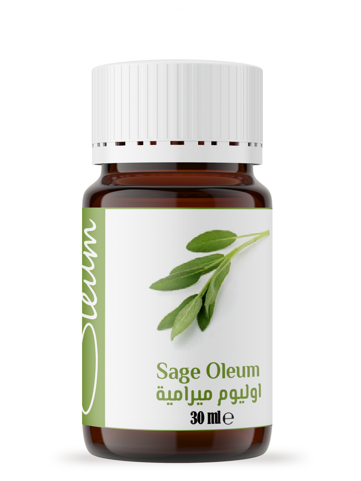 Oleum Sage Oil - 100% Pure & Natural for Cosmetics - Antioxidant, Anti-Inflammatory & Soothing Properties - Ideal for Hair and Skin Care